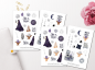 Preview: Girls Magic Sticker Set